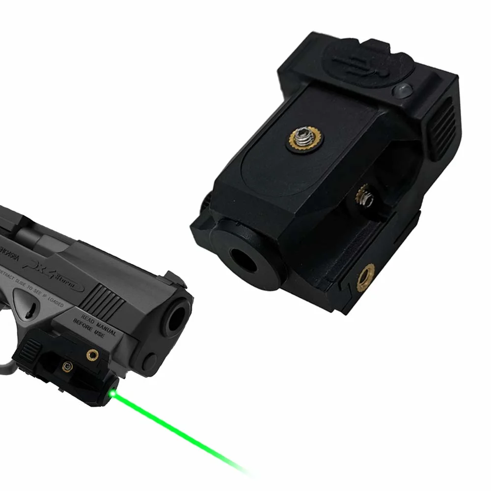 Tactical Green Laser Sight Low Profile Picatinny Rechargeable