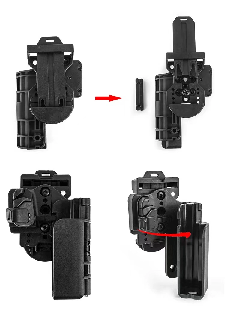 Security Equipment Waist Quick Pull Sleeve Plastic Tactical G17 G19 Gun Holster