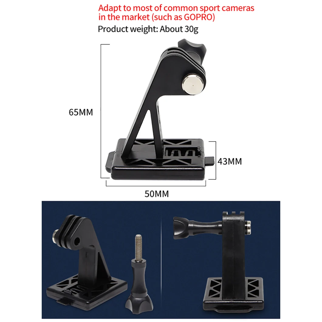 Rail Action Camera Helmet Tactical Front Bracket Accessories Ai23874