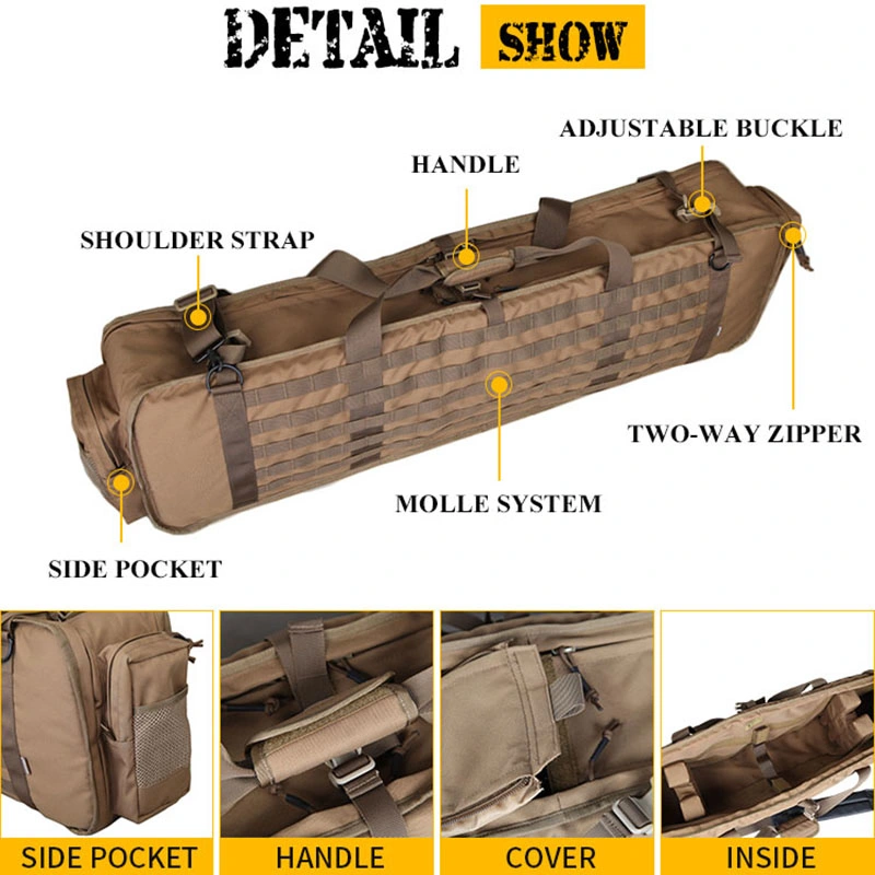 New Tactical Backpack Large Capacity Tactical Case Gun Pack Range Gun Bag