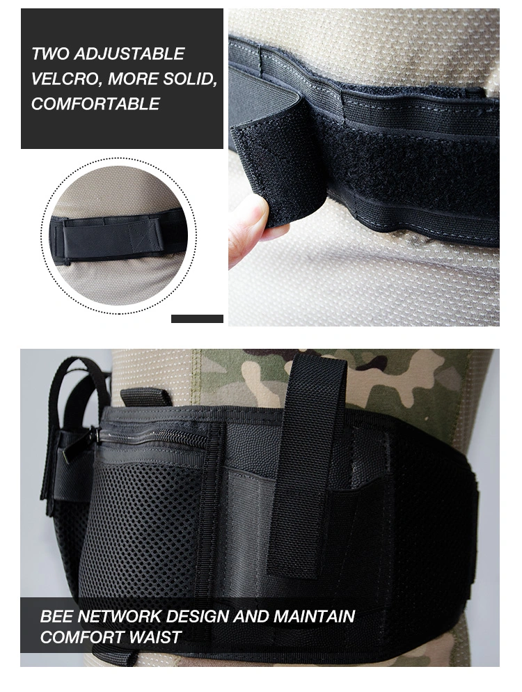 OEM Tactical Belly Band Holster Concealed Carry Pistol Universal Adjustable Elastic Gun Holster